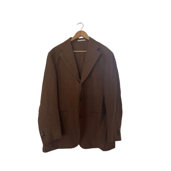 Suitsupply Linen Roma Jetted Set Size 46 - Picture 1 of 10